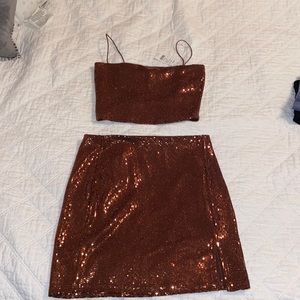 NWT Two Piece Matching Skirt and Top from Windsor